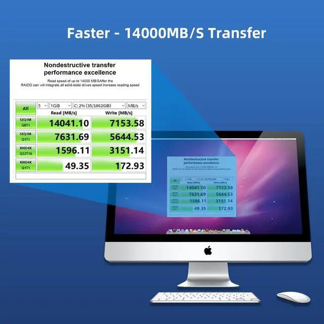 Alt view image 2 of 5 - KONYEAD pcie4.0 x16 to m.2 m-Key nvme x 4 ssd Expansion Card with HeatsinkSupports 4 NVMe M.2 2280 up to 256GbpsM2 Adapter Card 2280 Driver Free. Bifurcation Required