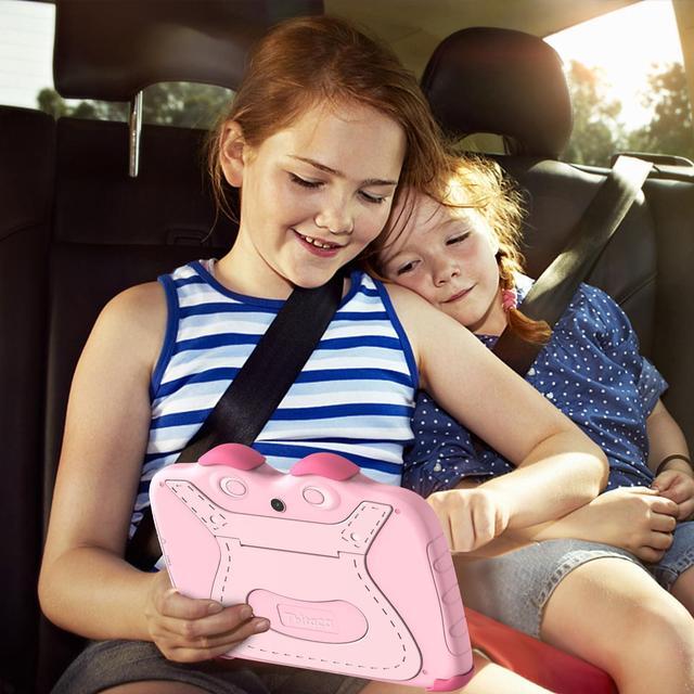 Alt view image 5 of 5 - Kids Tablet 7 Inch Tablet for Kids 32GB Toddler Tablet Free Kids Software Installed, Kids Learning Android Tablet with WiFi YouTube Parental Control for Toddlers Boys Girls Childrens Tablet