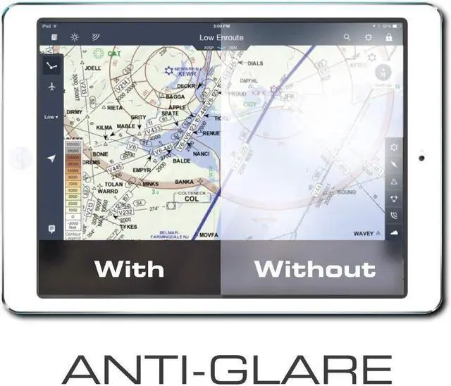 Alt view image 3 of 5 - MYGOFLIGHT ArmorGlas Tempered Glass Screen Protector for iPad Pro 11 (Gen 1-4) and Air (Gen 4-5) Anti-Glare Anti-Reflection Anti-Shatter Scratch & Fingerprint Resistant Bubble-Free Easy Install