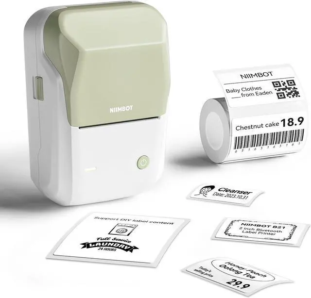 Alt view image 2 of 5 - NIIMBOT B1 Label Maker with 2 Roll Label Tape
