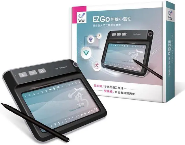 Main image of PenPower EZ Go Wireless Writing Pad(Win/Mac) No Installation Needed | Large Writing Area | Handwriting | Personalized Signature