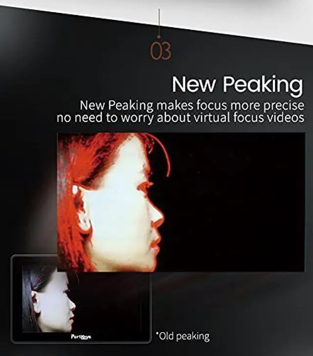 Alt view image 5 of 5 - Portkeys HS7T II 7 Inch DSLR Camera Field Monitor(Halter Design) HDR/3G-SDI/ 1920×1200/1200Nit/Metal Frame