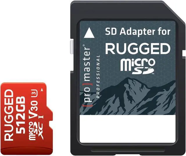 Main image of ProMaster Micro SDXC 512GB Rugged Memory Card, (Model 65625)