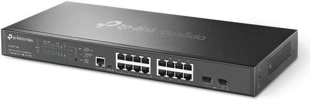 TP-Link Omada SG3218XP-M2 | 16 Port Multi-Gig 2.5G PoE Switch, 2x10GE SFP+ Port, 8 PoE+ Port@240W | L2+ Smart Managed | Support Omada SDN | Static