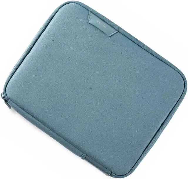Main image of Folio Tablet Pouch Family, Work Travel Cable Organizer and Tech Case for Electronic Essentials and Accessories, 11-Inch iPad Pro, with Label Identification, in Arctic Blue