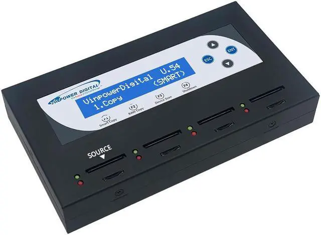 Main image of Vinpower SDMiniDup 1 to 3 Standalone SD/MicroSD Card Flash Memory Drive Duplicator Copier