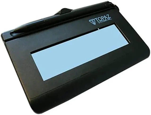 Main image of Topaz T-L460-HSB-R, SigLite LCD 1x5 Signature Pad, USB, Non-Backlit