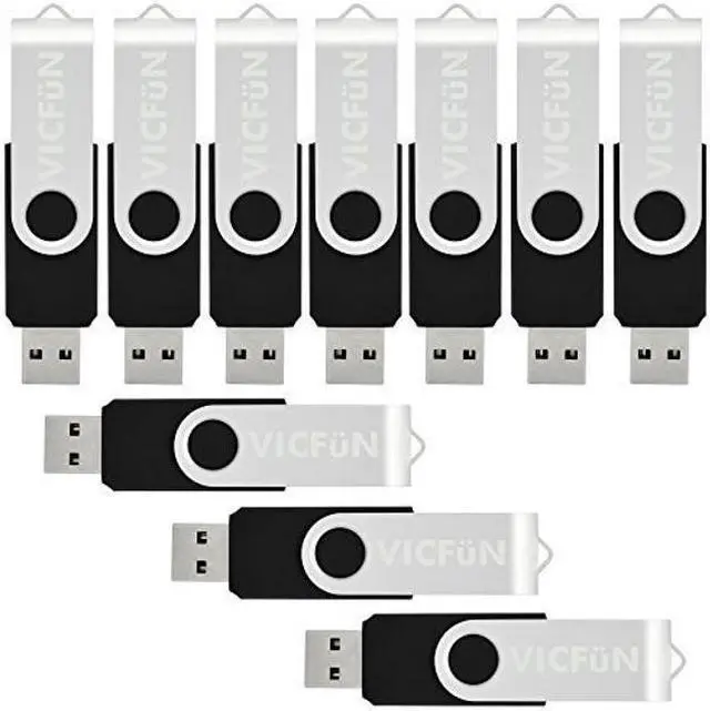 Main image of 20pcs 8GB USB Flash Drive 8G USB Drive USB 2.0 Flash Memory Stick Thumb Drive Black