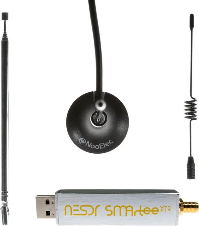 Alt view image 2 of 5 - NESDR SMArTee XTR Bundle - Premium RTL-SDR w/Extended Tuning Range, Aluminum Enclosure, Bias Tee, 0.5PPM TCXO, SMA Input