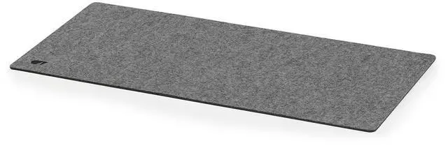 Main image of Oakywood Craft 100% Merino Wool Felt & Cork Desk mat - Sustainable, Handmade Wool Felt Desk pad with Cork Base for Comfort and Stability - 100% Merino Wool & Cork - Grey 62x30cm (24.41x11,8 in)