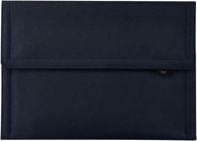 Main image of Hands 8. 4-in-1 Protective Magnetic Laptop Sleeve Pad with Mouse Mat & Accessory Pouch (Vintage Ebony Blue, 13"-14")