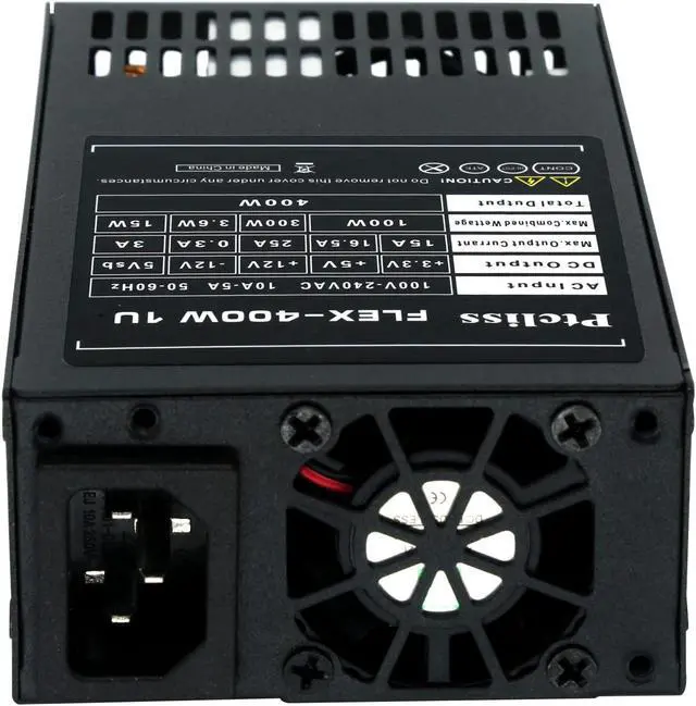 Alt view image 3 of 5 - Ptcliss 400W Full Modular 1U Flex ATX Power Supply 80 Plus Bronze Efficiency, Flex-400W