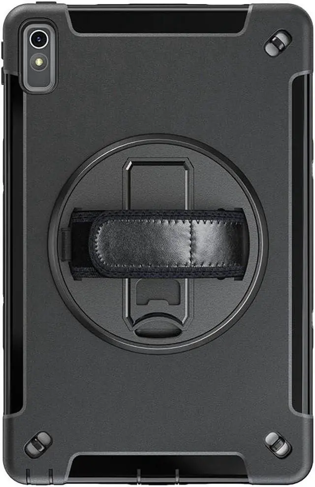 Main image of SaharaCase Protection Hand Strap Series Case Cover for Lenovo Tab P11 (2nd Generation 2023) [Shockproof Bumper] Heavy Duty Rugged Protection Antislip Integrated Kickstand - Black
