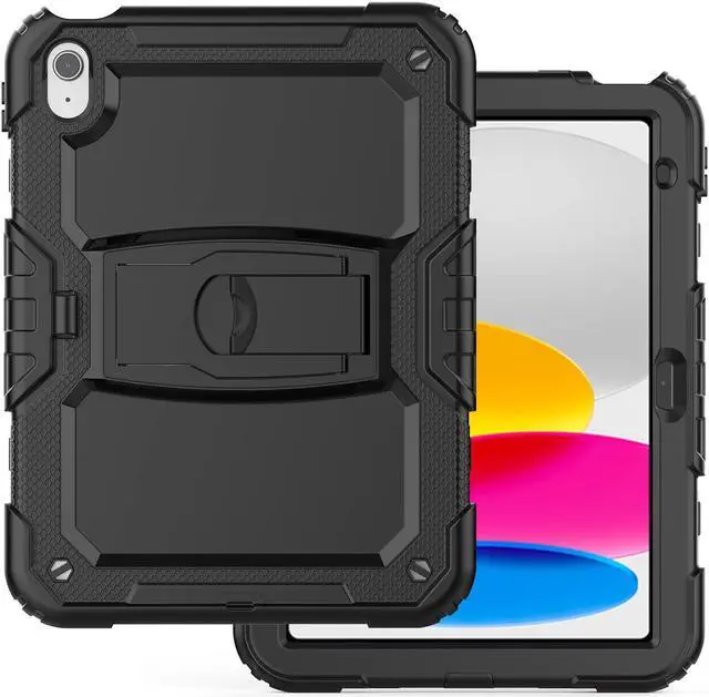 Alt view image 4 of 5 - Sahara - Raider Series Heavy-Duty Case for iPad 11'' (A16) and iPad 10.9" (10th Gen), Scorpion Black, (TB00279)