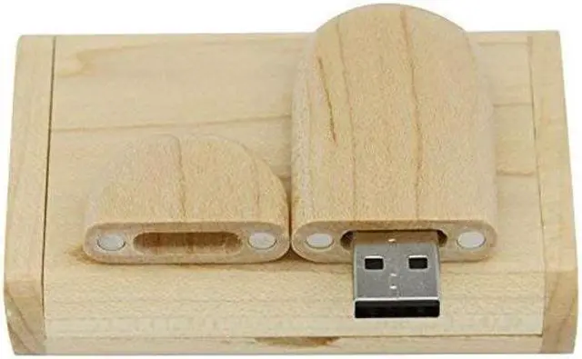 Alt view image 2 of 5 - 10PCS Maple Wood 2.0/3.0 USB Flash Drive with Wooden Box (3.0/16GB)