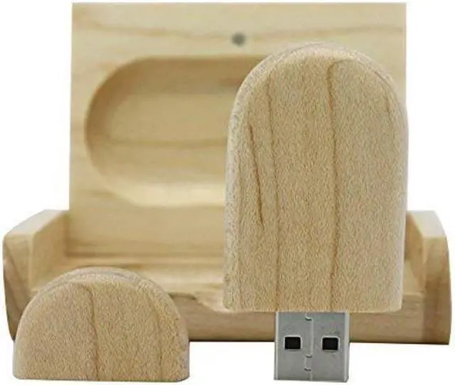 Alt view image 5 of 5 - 10PCS Maple Wood 2.0/3.0 USB Flash Drive with Wooden Box (3.0/16GB)