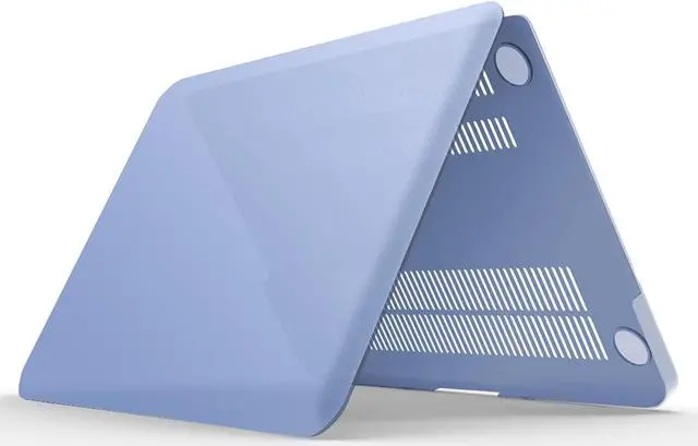 Alt view image 3 of 5 - IBENZER Compatible with MacBook Pro 13 Inch case A1278 2012-2008, Hard Shell Case with Bag & Keyboard & Screen Cover for Old Version Mac Pro 13 with CD-ROM, Serenity Blue, P13SRL+3SP