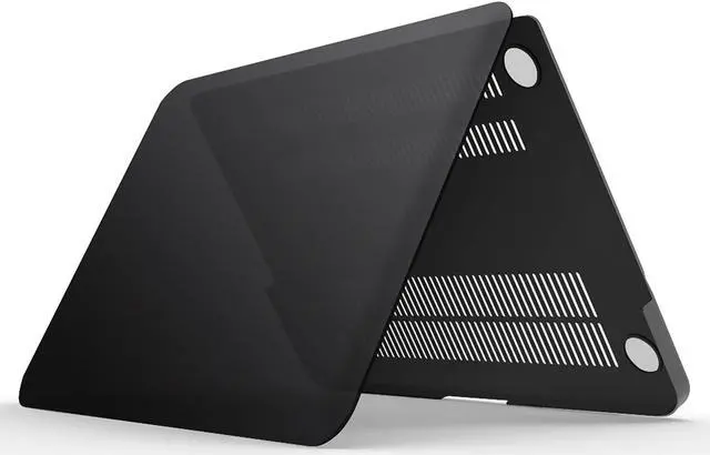 Alt view image 3 of 5 - IBENZER Compatible with Macbook Pro 13 Inch case A1278 2012-2008, Hard Shell Case with Bag & Keyboard & Screen Cover for Old Version Mac Pro 13 with CD-ROM, Black, P13BK+3SP