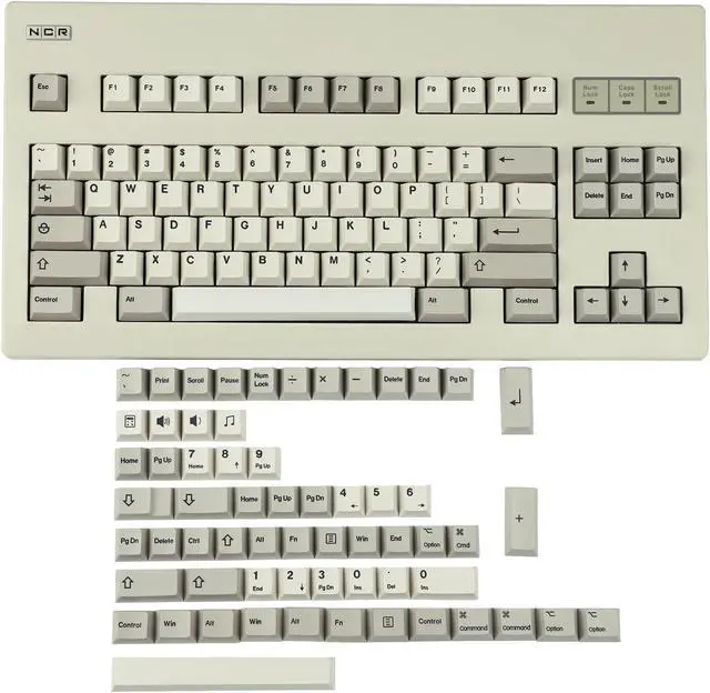 Main image of 143 Shenpo Keycaps Cherry Profile Dye Sub Thick PBT Mac Keycap Set for ANSI 104 TKL GK61 96 75 GMMK NCR80 Mx Keyboard