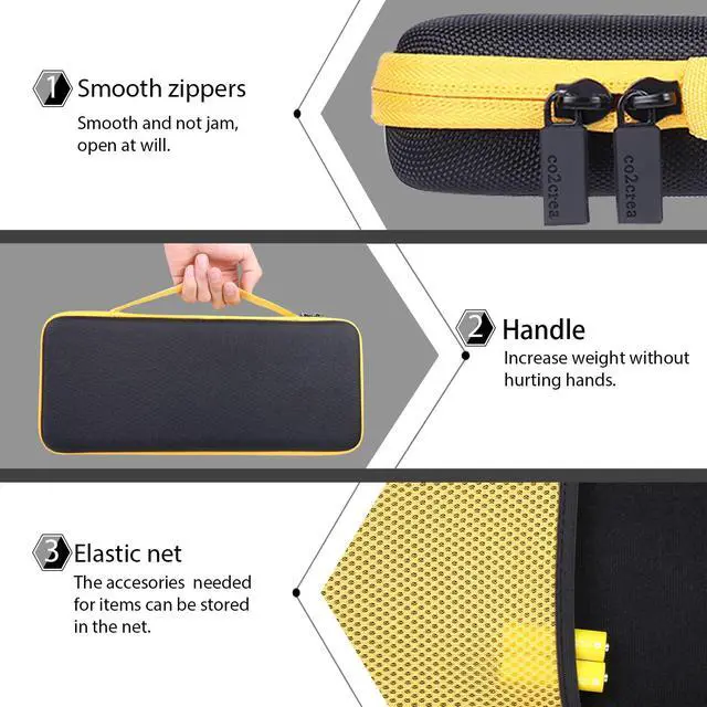 Alt view image 4 of 5 - Hard Case for Logitech MX Master 3S Mouse + K400 Plus Touch Keyboard