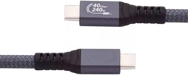 Alt view image 2 of 5 - xiwai 240W USB4 Cable USB-IF Certification 40Gbps Compatible with 100W Charging and 8K@60Hz 5K