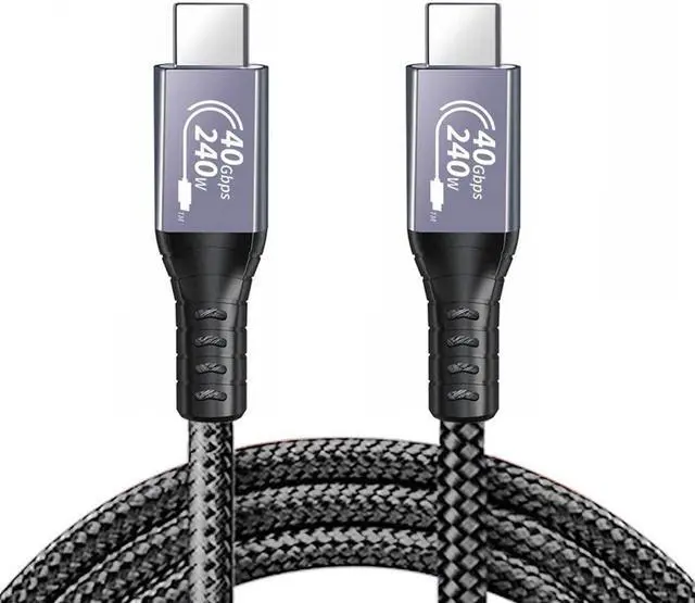 Main image of xiwai 240W USB4 Cable USB-IF Certification 40Gbps Compatible with 100W Charging and 8K@60Hz 5K