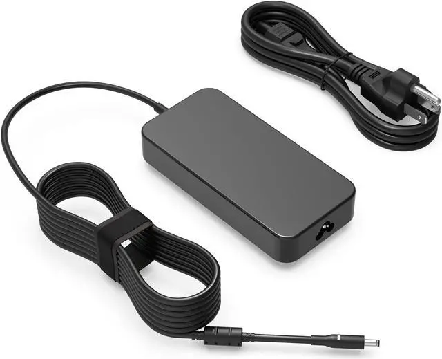 Main image of 130W Charger Fit for Dell-XPS 15 7590 AIO, Vostro 7500 7590, Inspiron 7590 7591 7501 7790 5400 5401 5490 5491 Laptop AC Adapter Power Supply Cord