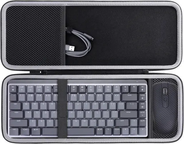 Main image of co2CREA Hard Case Replacement for Logitech MX Mechanical Mini Wireless Illuminated Keyboard and Anywhere 3 Compact Mouse Combo