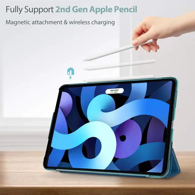 Alt view image 3 of 5 - ProCase iPad Air 5th Gen 2022 / iPad Air 4th 2020 10.9 Inch Bundle with 4-Way Privacy Screen Protector for 10.9 iPad Air 5/4