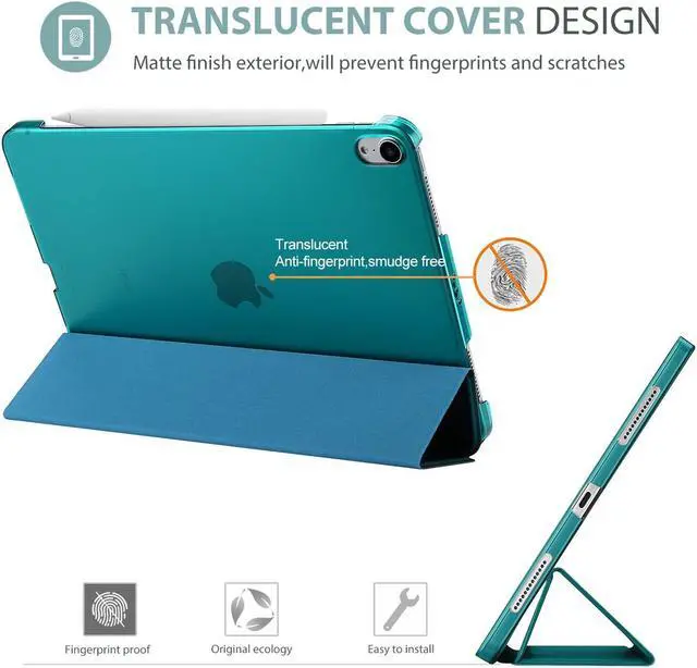 Alt view image 4 of 5 - ProCase iPad Air 5th Gen 2022 / iPad Air 4th 2020 10.9 Inch Bundle with 4-Way Privacy Screen Protector for 10.9 iPad Air 5/4