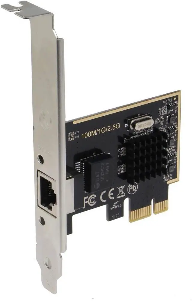 Alt view image 3 of 3 - SEDNA - PCI Express 10/100/1G/2.5G Ethernet Adapter with Low Profile Bracket (RTL8125)