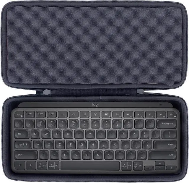 Alt view image 5 of 5 - Hard case for Logitech G604 Mouse+MX Keys Mini Keyboard