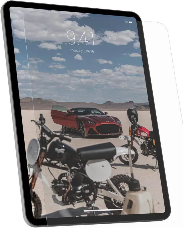 Main image of URBAN ARMOR GEAR UAG Designed for iPad 11" A16 11th Gen 2025, 10.9" 10th Gen 2022 A3354 A3355 A2696 Glass Shield Plus Screen Protector - Ultra HD Anti-Fingerprint Anti-Reflective Tempered Glass