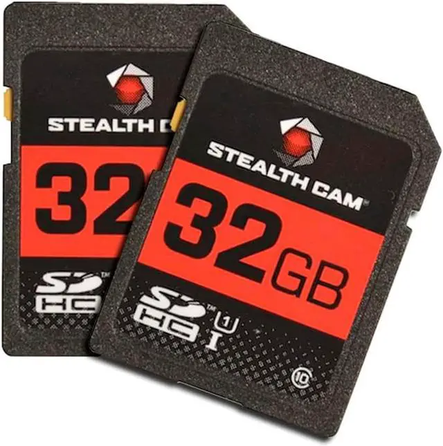 Alt view image 2 of 2 - STEALTH CAM SD Card - High-Speed Data Transferring Storage Game Trail Hunting Scouting Photo Video Recording Cameras, 32GB SD Card (2 Pack)