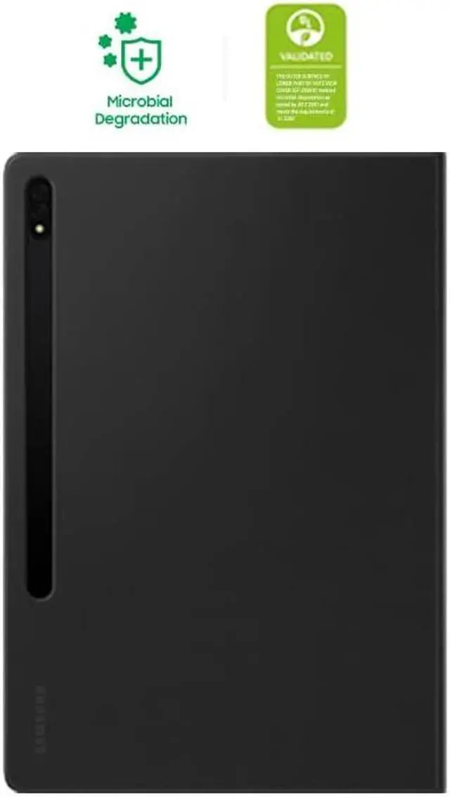 Alt view image 4 of 4 - SAMSUNG Galaxy Tab S8+ Note View Cover, Protective, Touch Sensitive, Rests Over Tablet Screen, S Pen Holder, Magnetic, US Version, Black