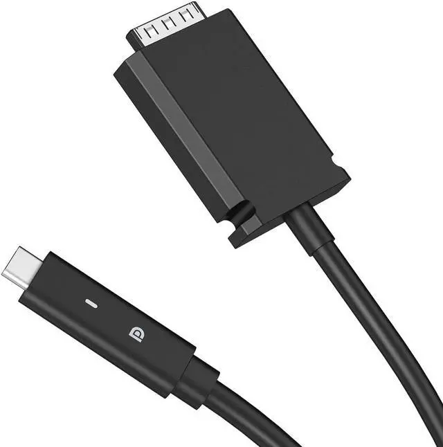 Alt view image 2 of 5 - FKA 2.6 ft Black Male-to-Female USB Type C Thunderbolt Dock Cable for Dell TB15 TB16 Docking Station, 24 Pins, Data Transfer