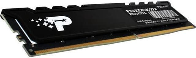 Alt view image 3 of 5 - Patriot Signature Premium DDR5 RAM 16GB (1X16GB) 5600MHz CL46 UDIMM W/HS Desktop Memory Module - PSP516G560081H1