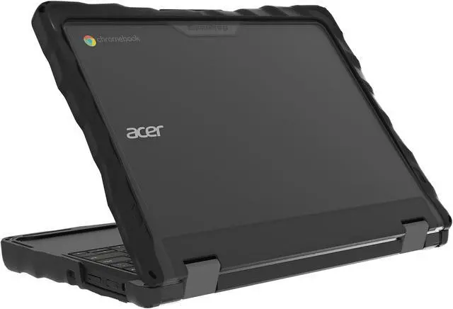 Main image of Gumdrop DropTech Laptop Case Fits Acer Chromebook Spin 511 (R756TN) 2-in-1 - Rugged Drop Tested and Shockproof Reliable Device Protection for Kids K-12 Students School Office or Business Use - Black