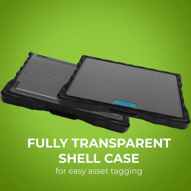Alt view image 4 of 5 - Gumdrop DropTech Laptop Case Fits Acer Chromebook Spin 511 (R756TN) 2-in-1 - Rugged Drop Tested and Shockproof Reliable Device Protection for Kids K-12 Students School Office or Business Use - Black