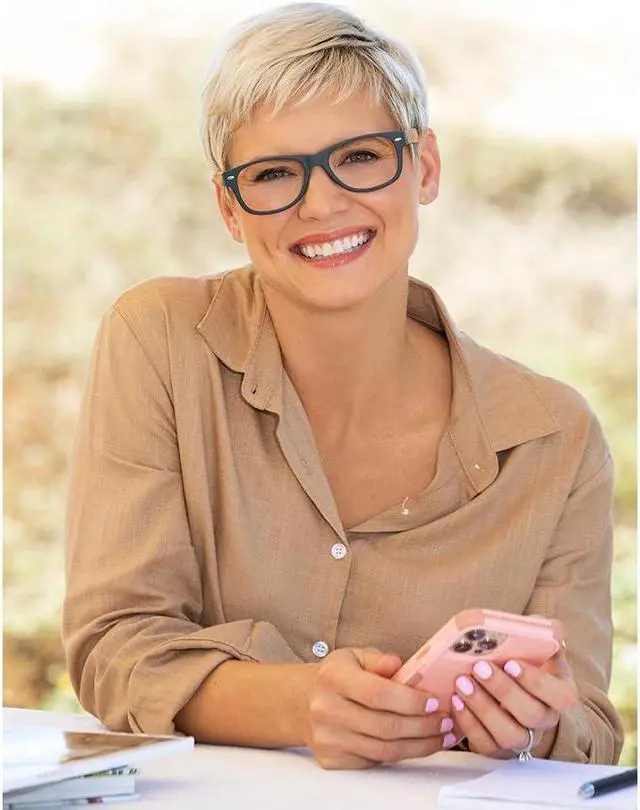 Alt view image 2 of 5 - Blue Planet Blue Light Glasses for Men and Women - Shaw Matte Black Bluelight Blockers Glasses for Men and Women, Square Frame Computer Gaming Glasses for Anti Glare, 2.00