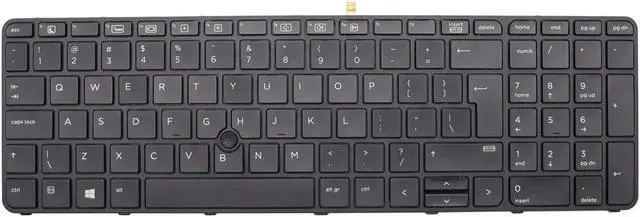 Main image of New Replacement Backlit Laptop Keyboard Compatible with HP Probook 650 G2 G3 G655 G2 G3 US 841136-001 827028-001 841145-001 841137-001