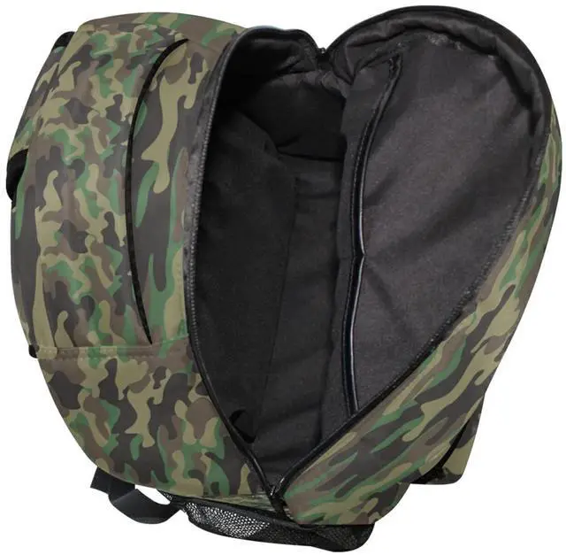 Alt view image 5 of 5 - Kids Backpacks for Boy Girl Camo Schoolbag Kids Tactical Backpack Elementary Primary Middle School Bookbags Back to School 16 inch backpack for Child Age 6-8 for School, Outdoor, Camping, Camo Green