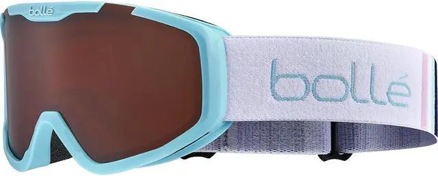 Main image of Bollé - ROCKET, Blue & White Matte, Rosy Bronze, Small, Goggles, Feminine, Children