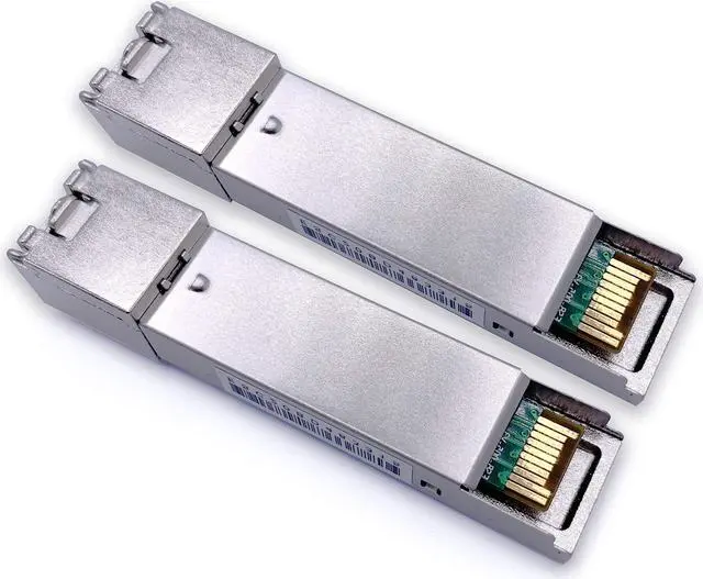 Alt view image 2 of 5 - Elfcam(r) - 1-Piar 1.25G SFP Module Single Mode with The Fiber Optic Port LC/UPC Singlemode Simplex, DDM 10km