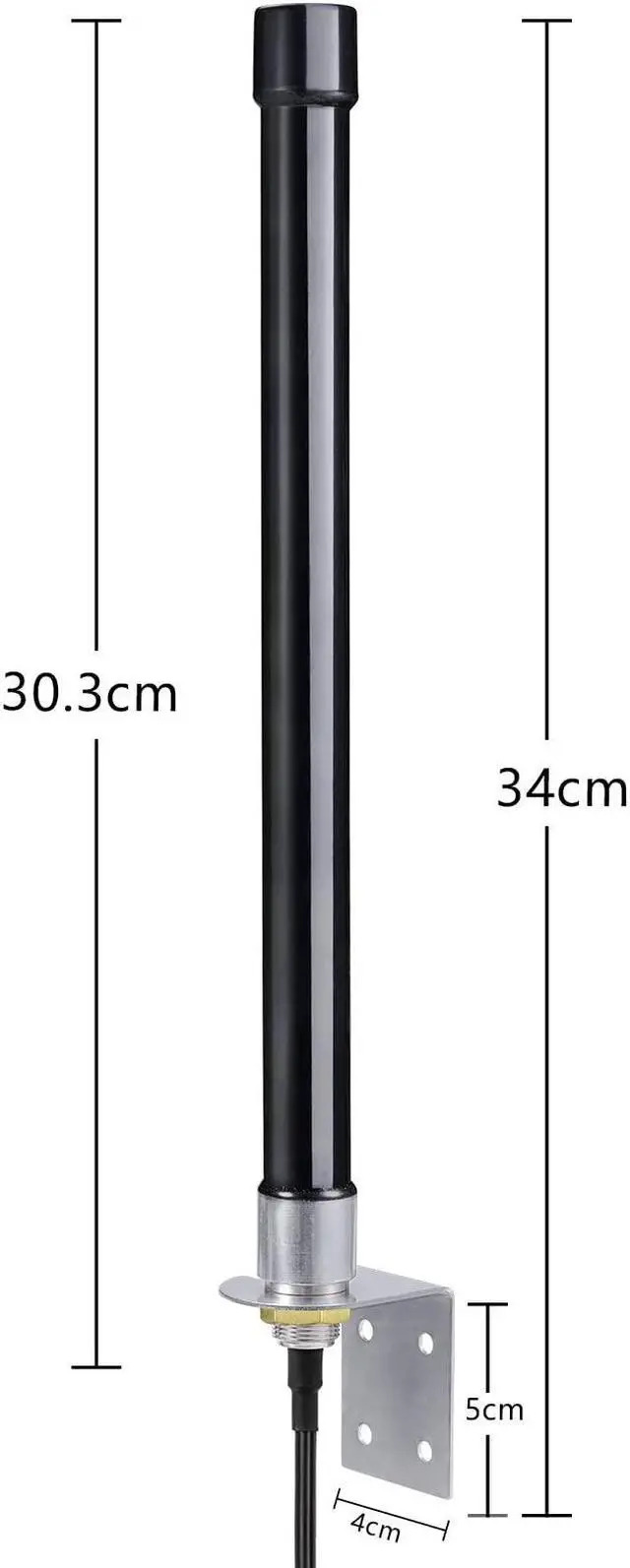 Alt view image 2 of 5 - Bingfu 4g LTE Long Range Cellular Trail Camera Antenna 32.8ft Cable - Compatible with Spypoint Link Micro Covert Spartan Stealth Tactacam Muddy Wildlife Hunting Game Cam Outdoor Mobile Security Camera
