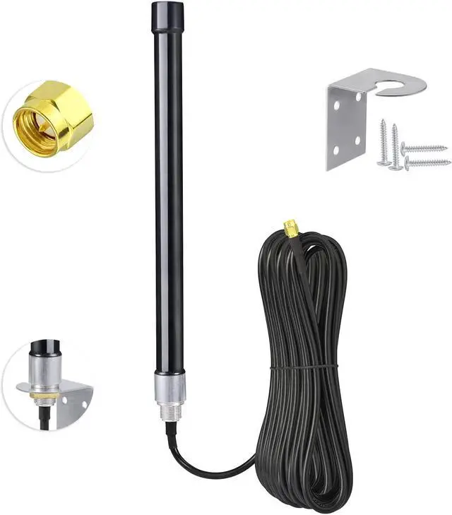 Alt view image 4 of 5 - Bingfu 4g LTE Long Range Cellular Trail Camera Antenna 32.8ft Cable - Compatible with Spypoint Link Micro Covert Spartan Stealth Tactacam Muddy Wildlife Hunting Game Cam Outdoor Mobile Security Camera