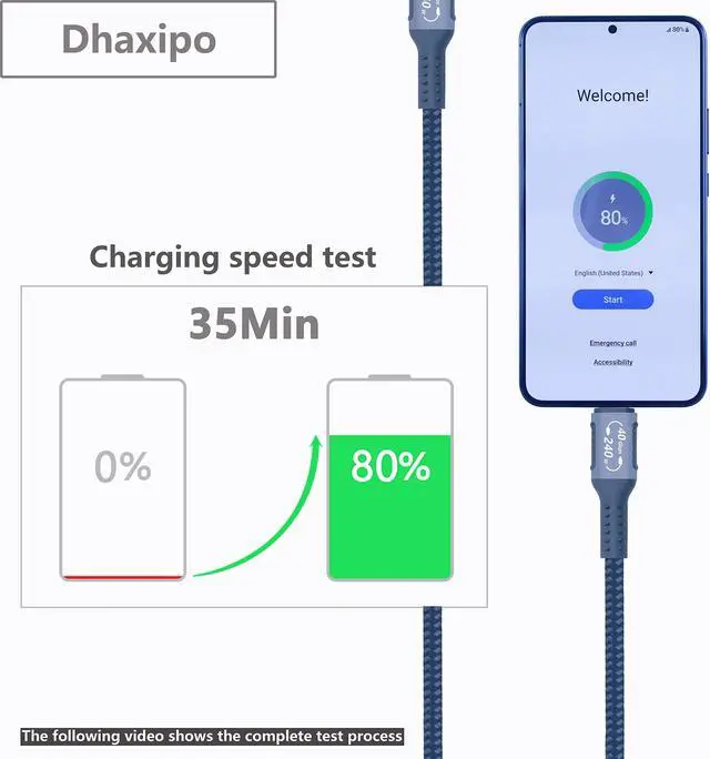 Alt view image 3 of 5 - Dhaxipo USB 4 for Thunderbolt 4 Cable 3FT[2 Pack],40 Gbps Data Transfer with 240W and 4K@144Hz 5K@ 60Hz or 8K@30Hz,Compatible with Thunderbolt 4/3 Cable and USB C,fit for Laptop,Docking,Monitor.