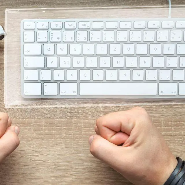 Alt view image 5 of 5 - DOITOOL Clear Acrylic Keyboard Cover for Laptop, Cover Acrylic Keyboard Cover Protector, Rectangular Keyboard Cover for Mechanical Gaming Keyboard (18 x 5.8 x 1.8 Inch)