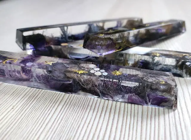 Alt view image 4 of 5 - Custom Artisan Purple Galaxy Spacebar Keycap 6.25U (OEM) for RGB Cherry MX Gaming Mechanical Keyboards