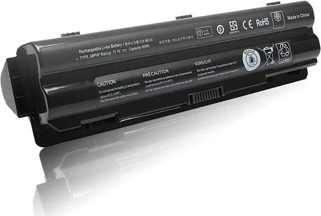 Alt view image 2 of 5 - HBFVG R795X J70W7 JWPHF WHXY3 312-1123 312-1127 453-10186 08PGNG 0J70W7 0JWPHF 0R4CN5 8PGNG 991T2021F P09E Laptop Battery Replacement for Dell XPS L702x L502x L501x 17 L701x XPS 14 L401X (11.1V 90Wh)